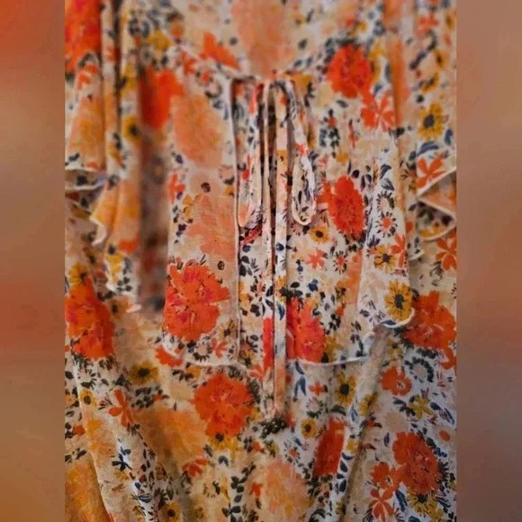 Intimately Free People Bodysuit Top Women’s Size XS Floral ~ Say It To Me - Picture 7 of 12